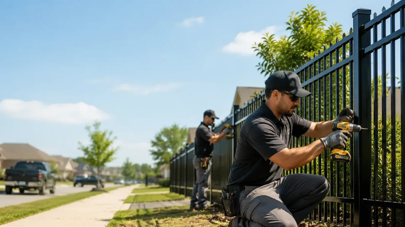 Metal Fence Installation in Berlin, NY